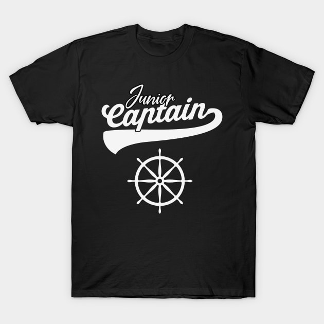 Junior Captain Kids Gift T-Shirt by Foxxy Merch